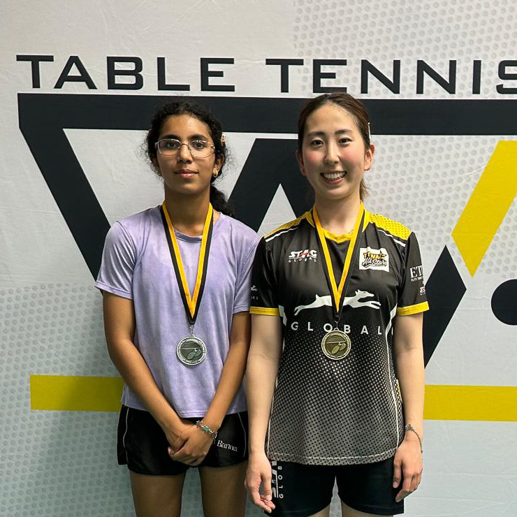 2026 WA State Closed Championships女子オープンシングルスの表彰写真